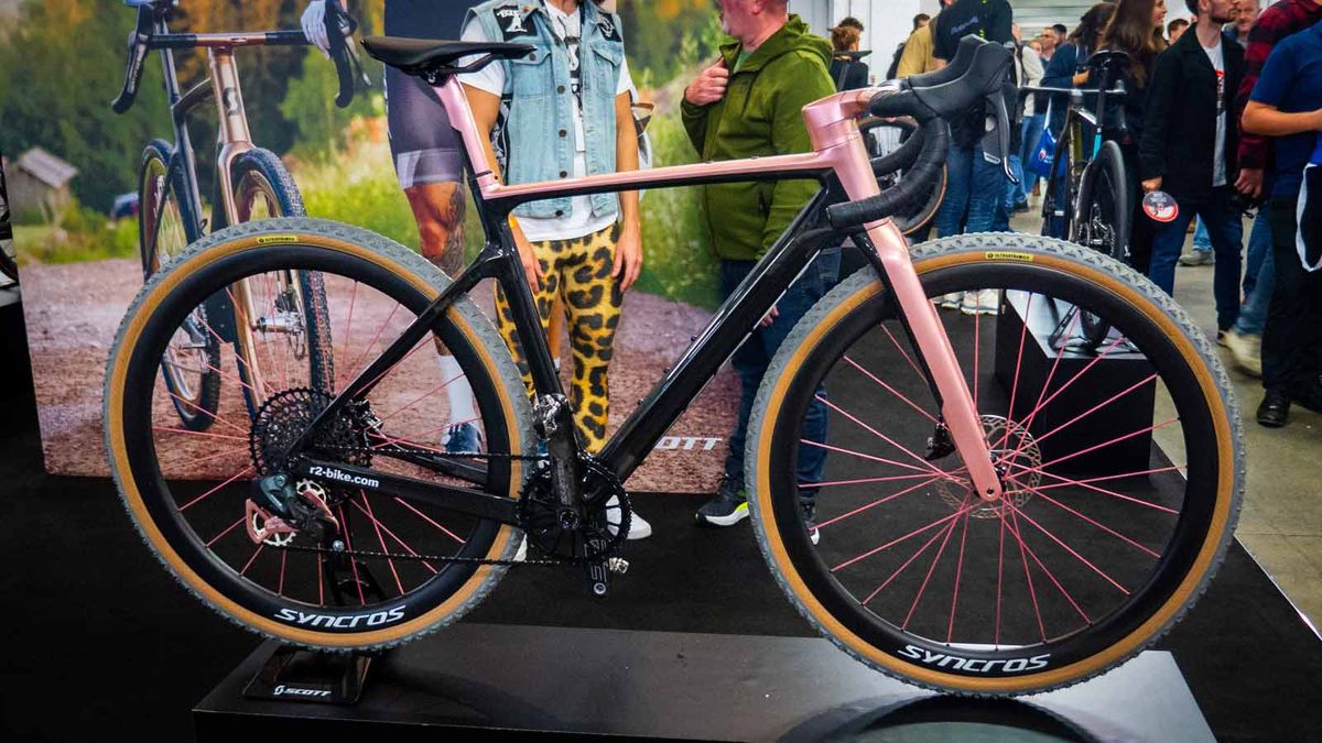 Details of the Scott bike, designed by Dangerholm
