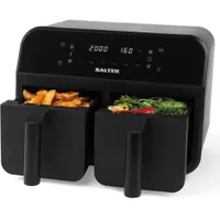 Salter EK4750BLK Dual Air Fryer XL Family 7.4L - £160 £89.99 | Currys
