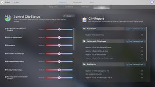 Customizing city settings in InZOI