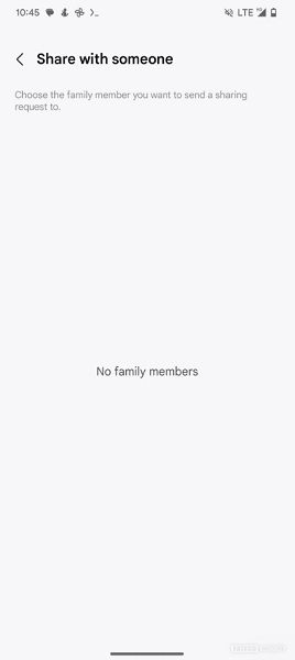 The leak highlights a page where users can see eligible family members to share health data with.