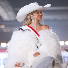 Beyonce at the Beyonce Bowl on Christmas Day.