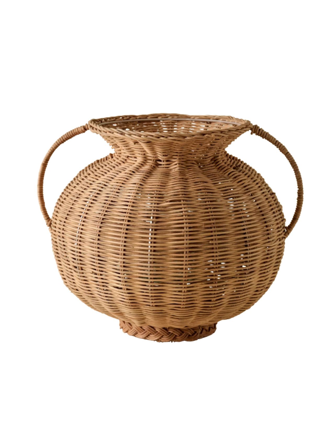 Oversized Rattan Remi Vase