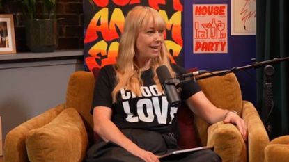 Sara Cox hosting The Teen Commandments podcast