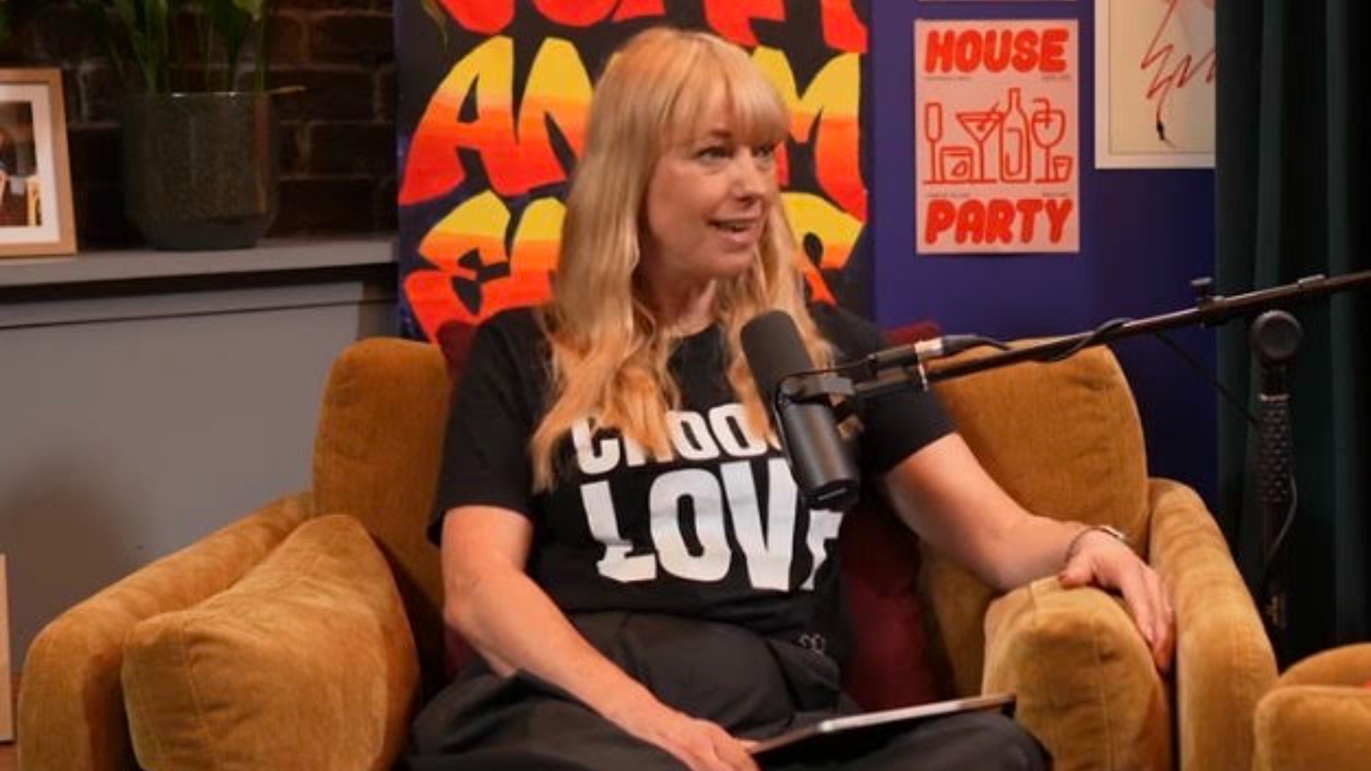 Sara Cox hosting The Teen Commandments podcast