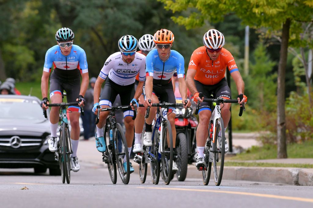 The day's breakaway in Montreal