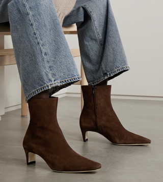 net-a-porter, Wally suede ankle boots