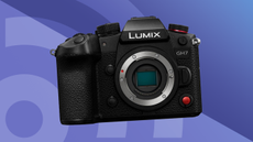 Lead image for the best YouTube camera, featuring the Panasonic Lumix GH7