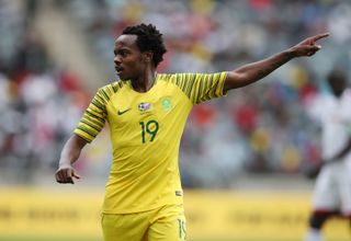 Bafana Bafana attacker Percy Tau