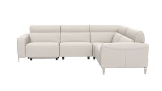 Nicoletti Lusso Leather Power Recliner Corner Sofa