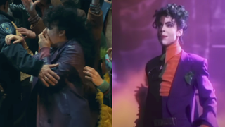 Prince lookalike in Joker: Folie À Deux