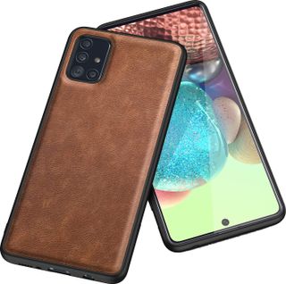 Kqimi Leather Galaxy A71 5g Case Render