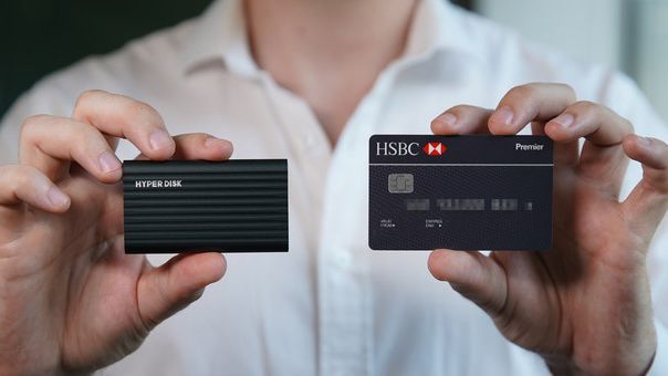 HyperDisk: 45g hard drive, smaller than a credit card – Kickstarter ends tomorrow!