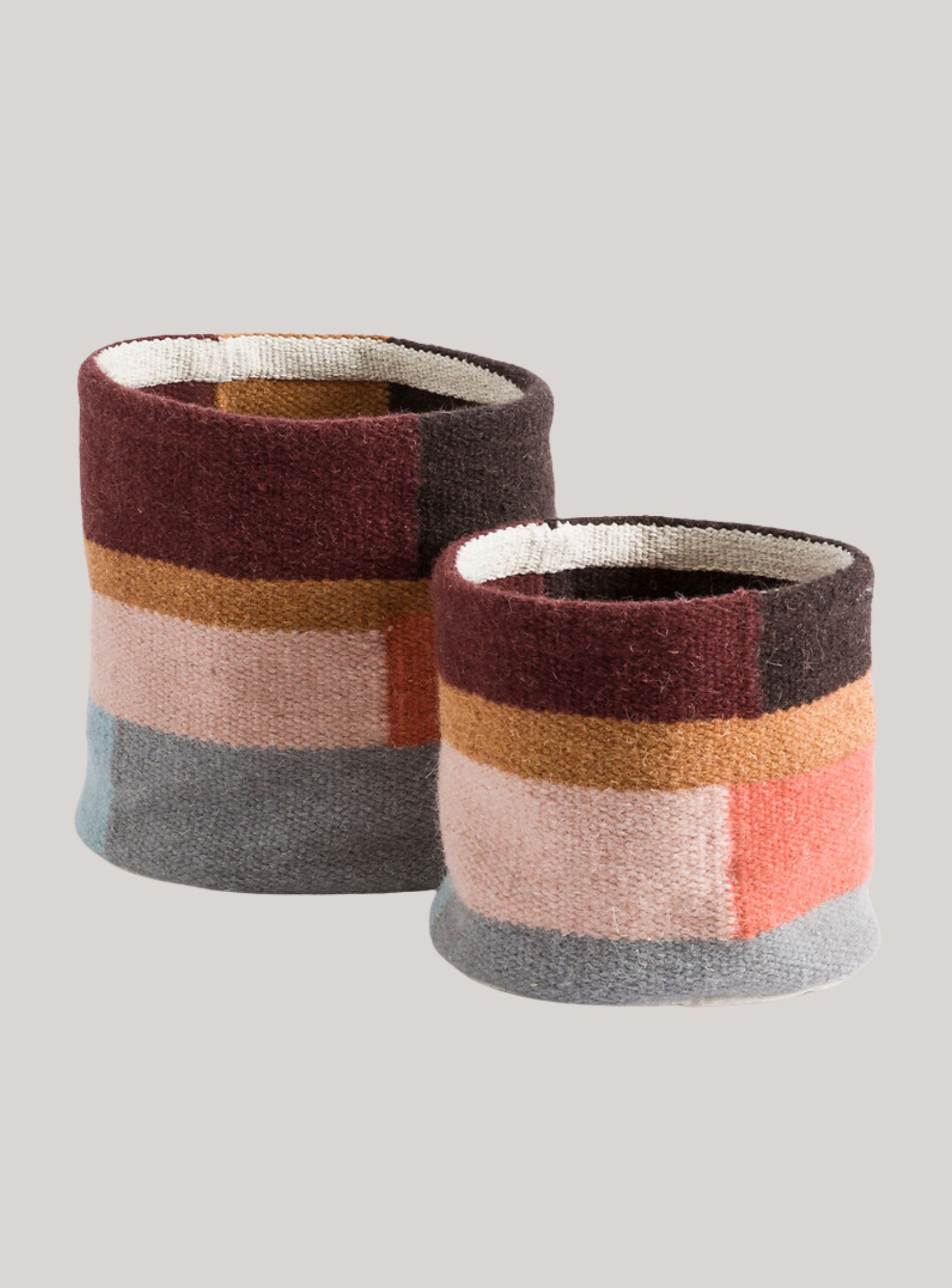 La Redoute, Set of 2 Kanta Small Kilim Baskets
