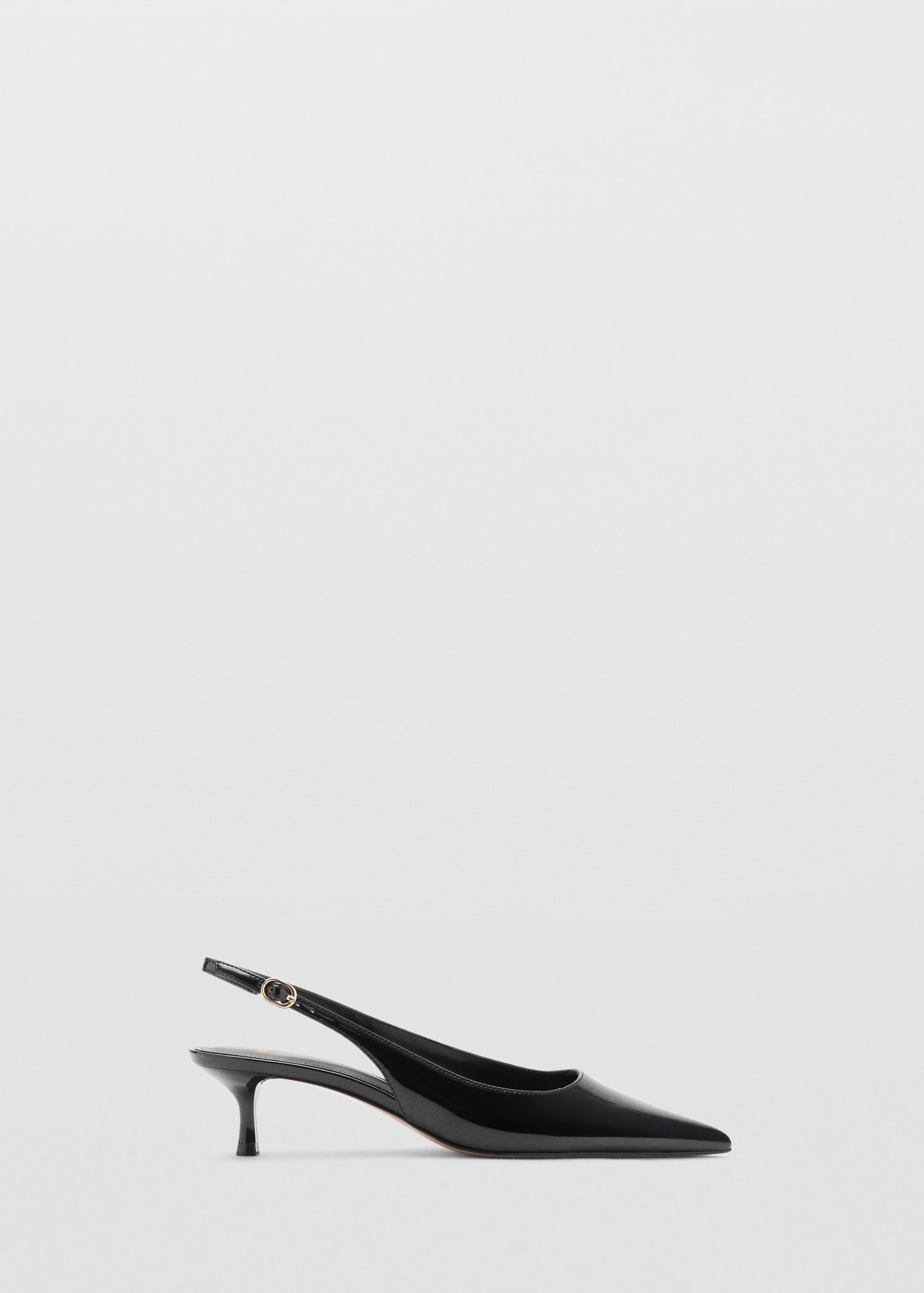 Kitten-Heel Patent Leather Shoes - Women | Mango United Kingdom