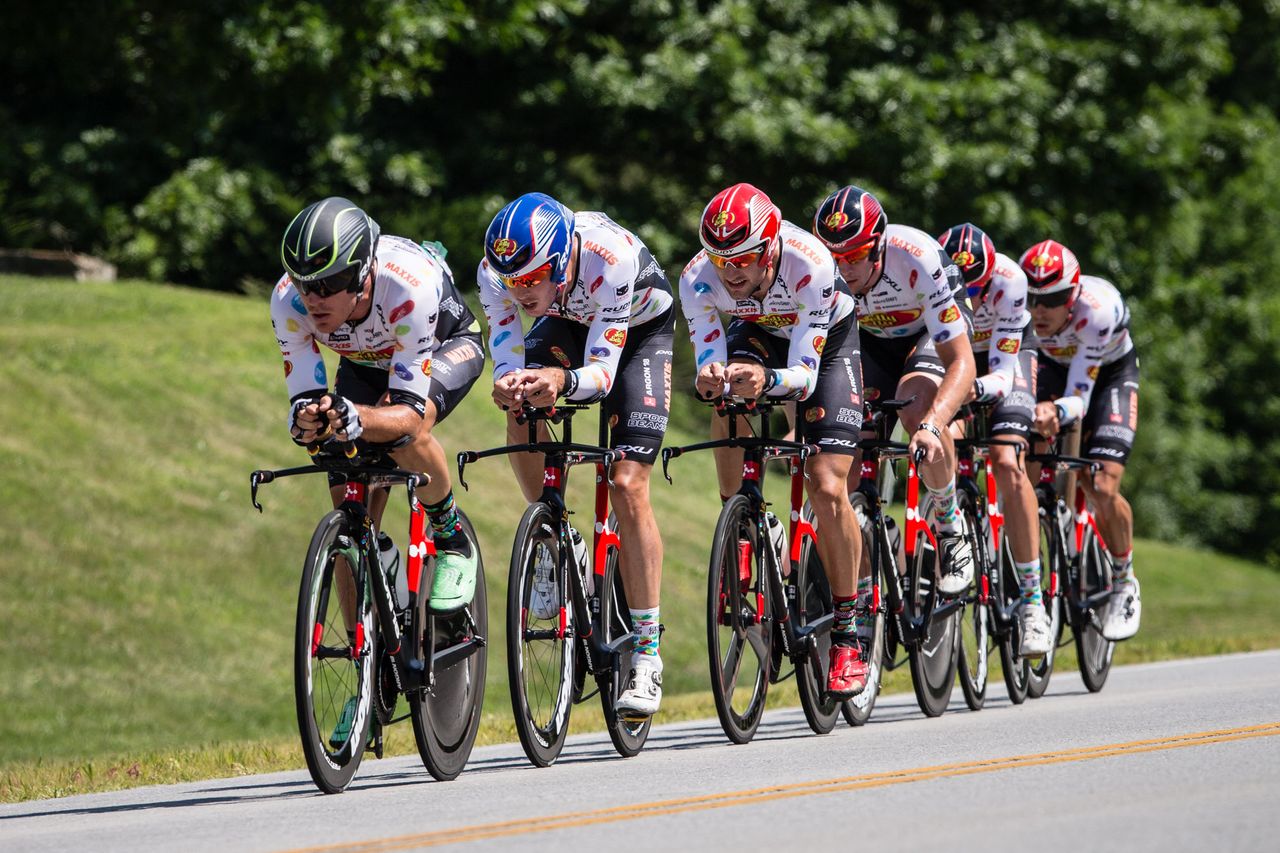 Jelly Belly putting in a fast time