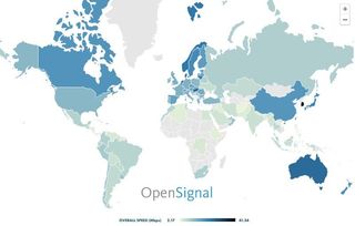 OpenSignal State of Mobile Networks report