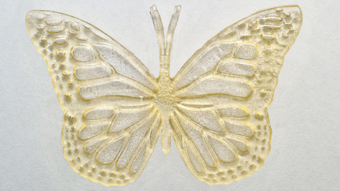 University of Toronto 3D-printed butterfly