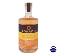 4. Toradh Handcrafted Seville Orange Scottish Gin
RRP: £14.99 
Available in Scotland Aldi only, this gin has a warming citrus orange flavour made with Seville orange - a bitter orange, perfect if you're a fan of marmalade. Serve this gin with a dark chocolate dessert for the perfect pairing.
