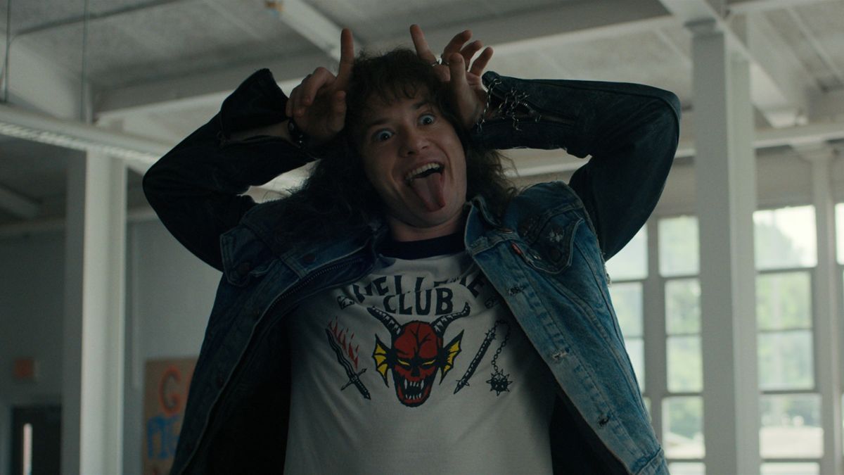 Hellfire Club Raglan shirt, Stranger Things