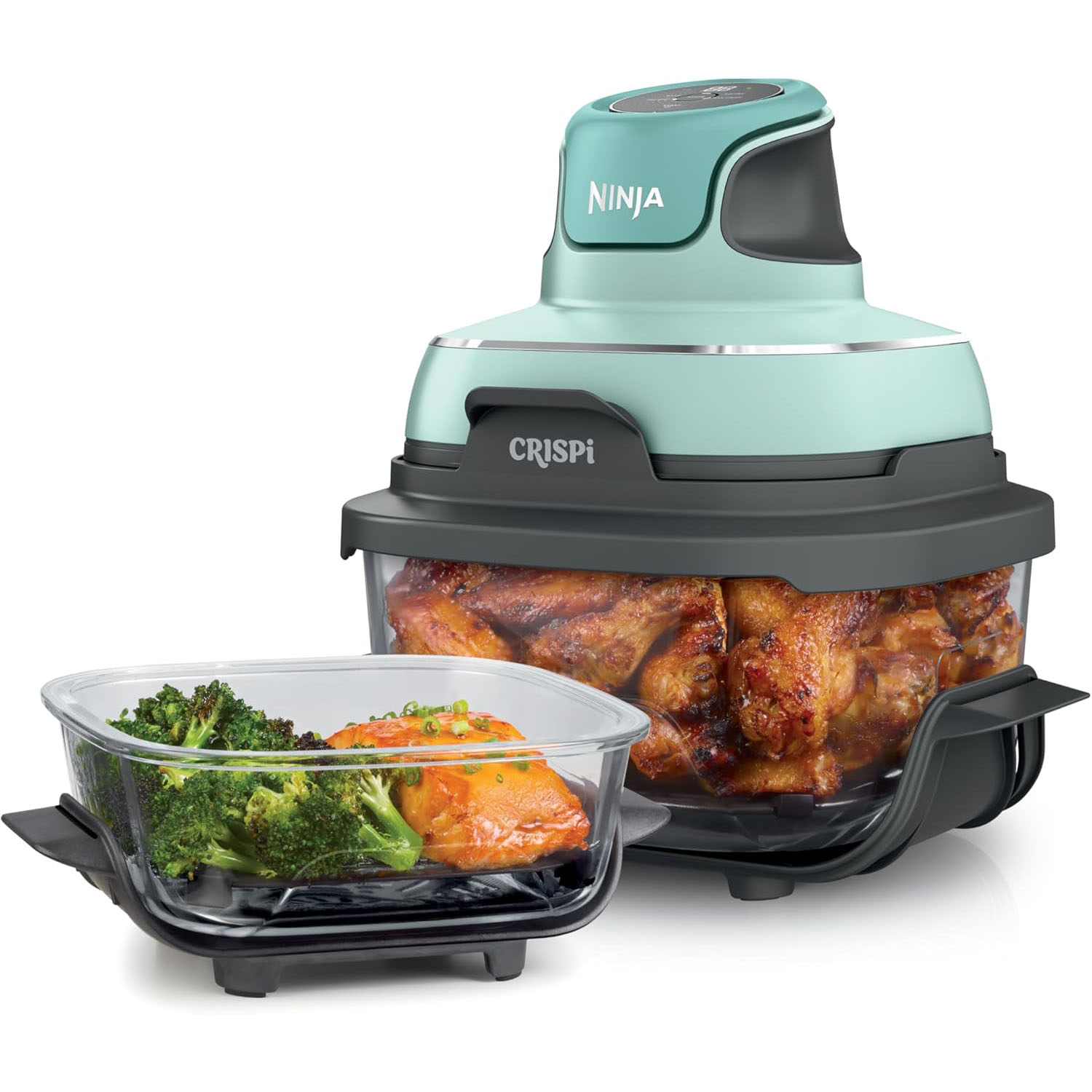 Ninja Crispi air fryer in mint green