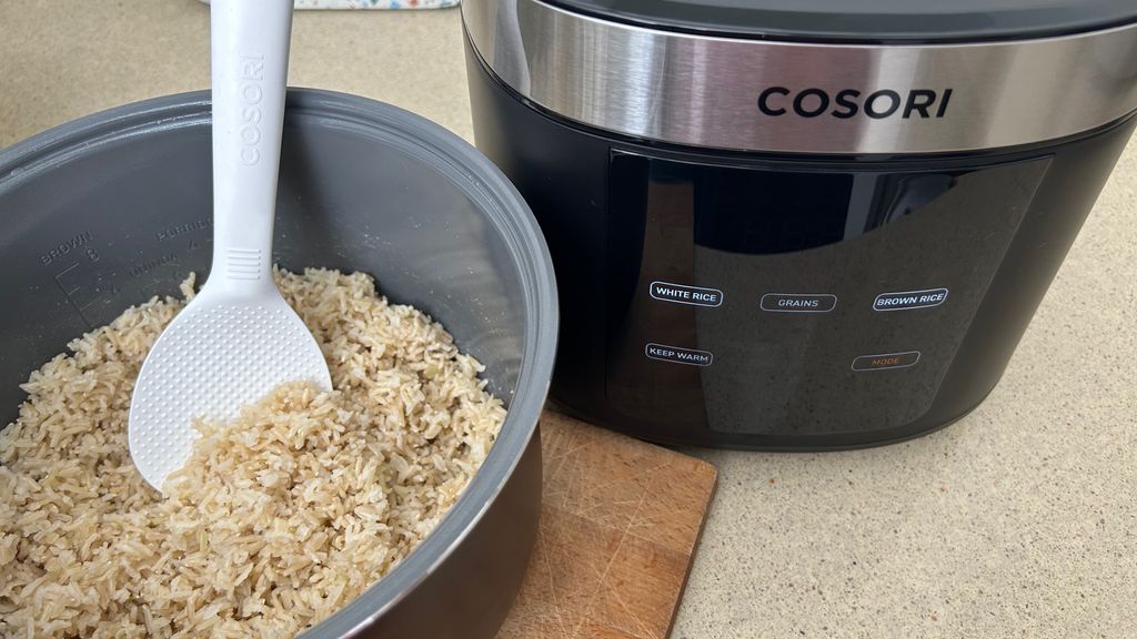 Cosori rice cooker review a countertop cooker for more than just rice