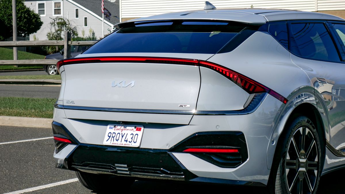 2025 Kia EV6 test drive.