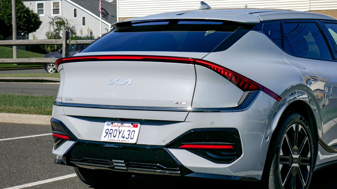 2025 Kia EV6 test drive.