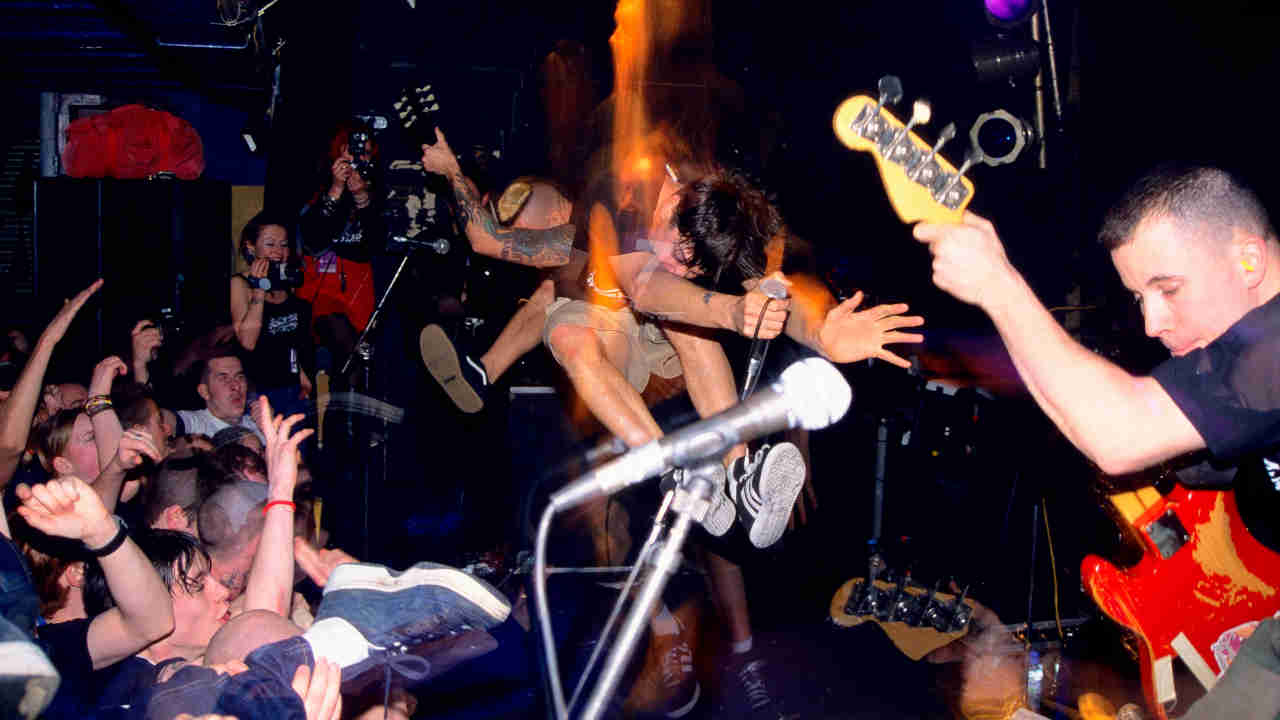 Sick Of It All performing onstage in the 1990s
