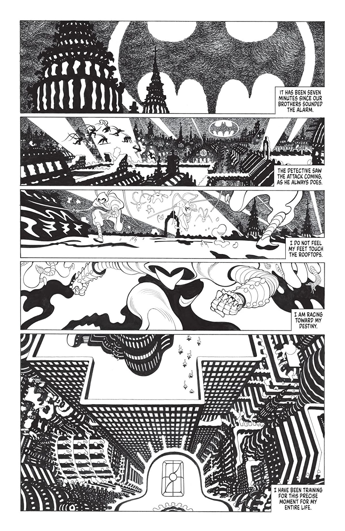 Batman: Black and White #1 art