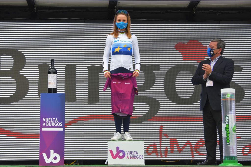 Annemiek van Vleuten (Movistar) takes the lead of the Women&#039;s WorldTour