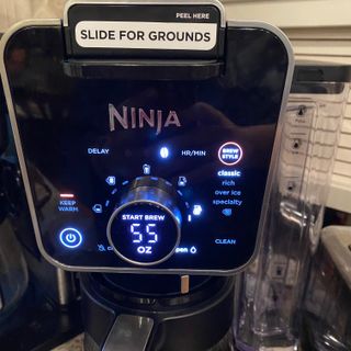 Ninja DualBrew Pro display