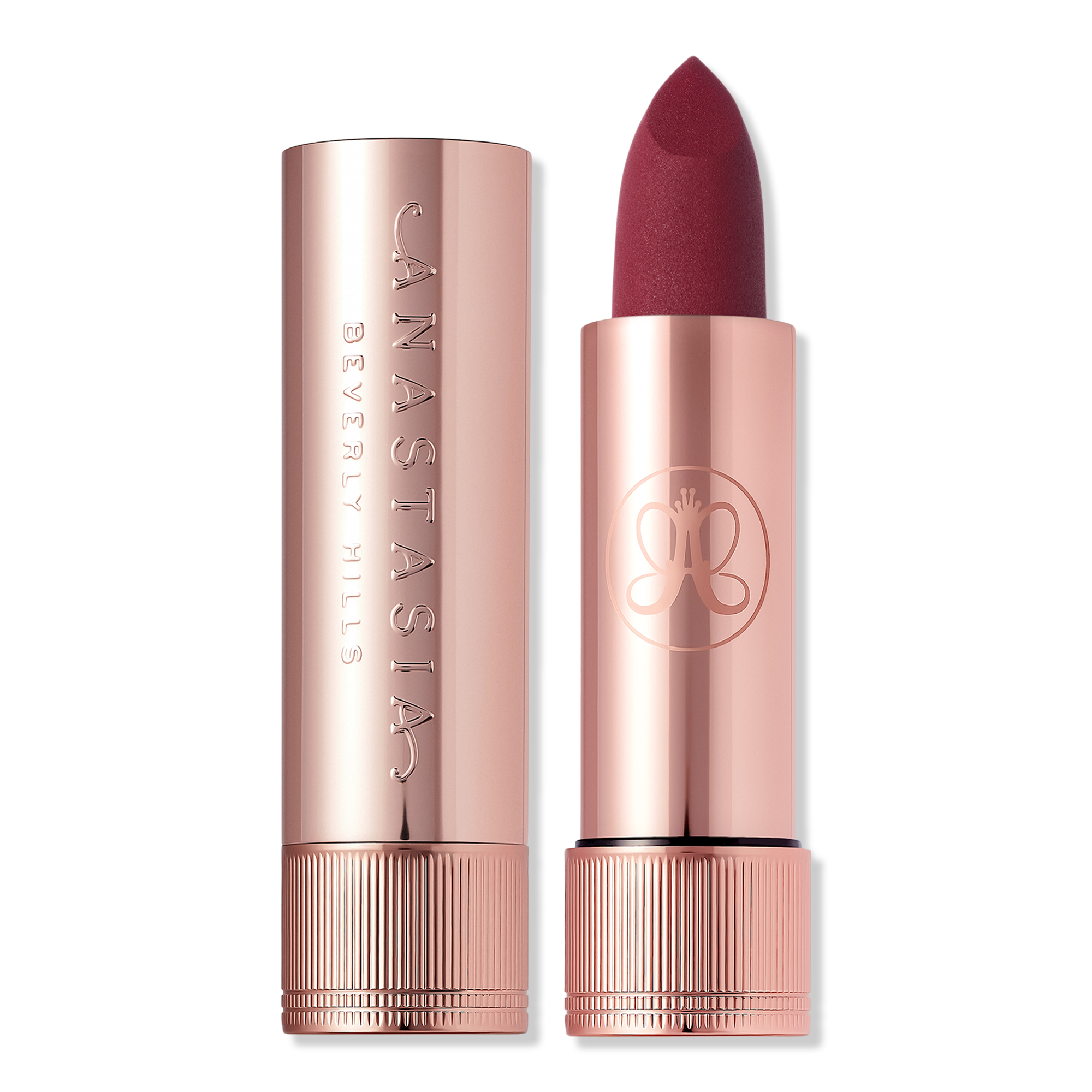 Full-Pigment Matte &amp;amp; Satin Velvet Lipstick - Blackberry