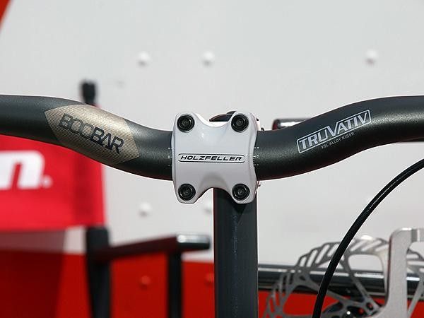 The massively wide BooBar should appeal to riders looking for more of a motorcycle feel.
