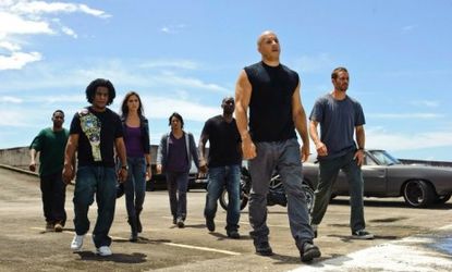 The "Fast and Furious" franchise's diverse cast makes race just "a fact of life as opposed to a social problem," says Wesley Morris at The Boston Globe.