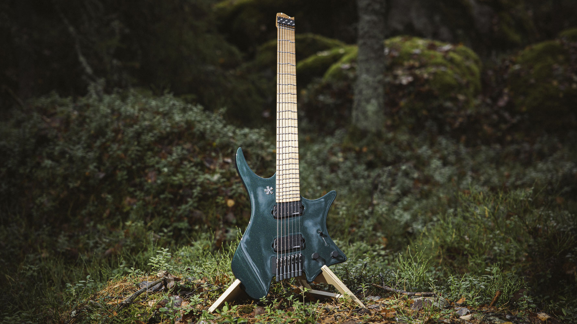 Strandberg headless electric guitar