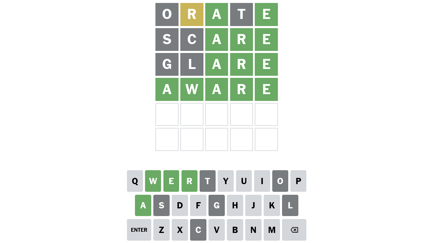 Wordle #1,424