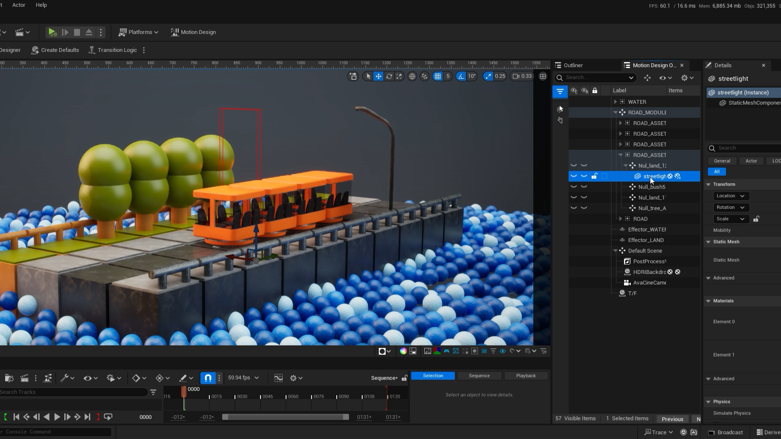 Unreal Engine 5.4 features; motion graphic tools