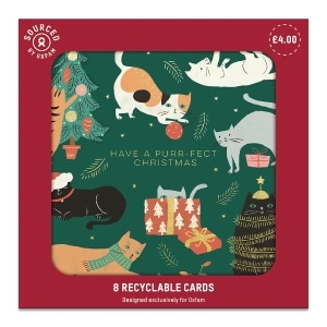 Cats Christmas Card (8 Pack)