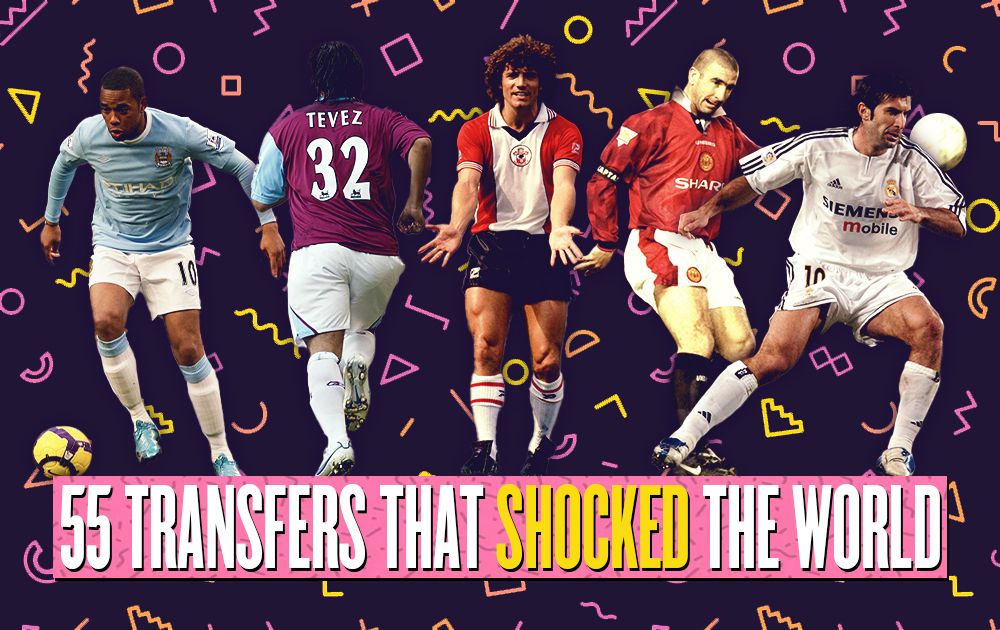 RANKED! 55 shocking football transfers that shook the world FourFourTwo