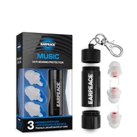 Earpeace Concert earplugsMaterial:Noise reduction:Extras:Louder rating: