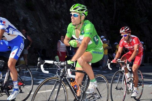 Grace under pressure: Oscar Friere Gomez (Rabobank).