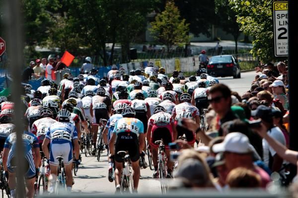 Good crowds out to watch the racing today.