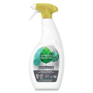 Seventh Generation Disinfecting Spray Bathroom Cleaner Lemongrass Citrus, 26 Oz