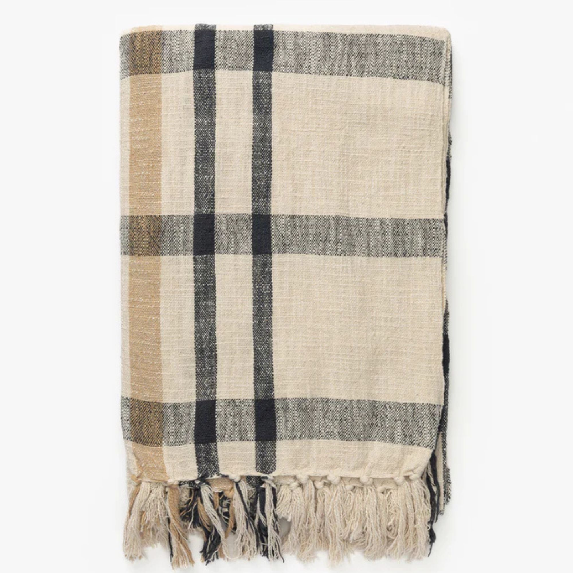 Albright Plaid Throw