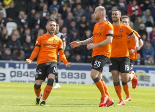 St Mirren v Dundee Utd – Ladbrokes Premiership Play-off – Final – Second Leg – Simple Digital Arena