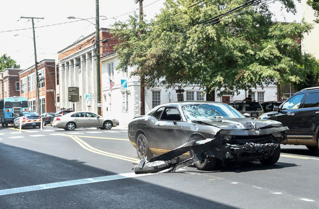 Dodge Charger alledgedly driven by James Fields.