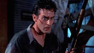 Bruce Campbell as Ash Williams in Evil Dead 2