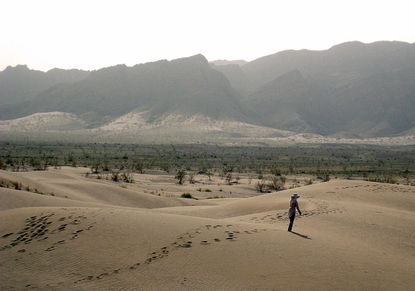 Iranian desert. 