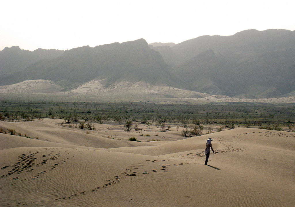 Iranian desert.