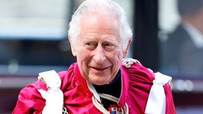 Prince Charles, Prince of Wales attends a Service of Thanksgiving to mark the 70th Anniversary of VE Day at Westminster Abbey on May 10, 2015 in London, England. (Photo by Max Mumby/Indigo/Getty Images)